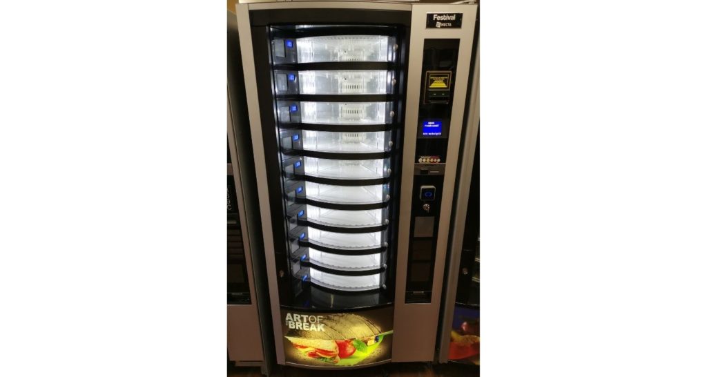 Necta Festival Lebensmittel / Eierautomat Verkaufsautomat Warenautomat Hof Automat