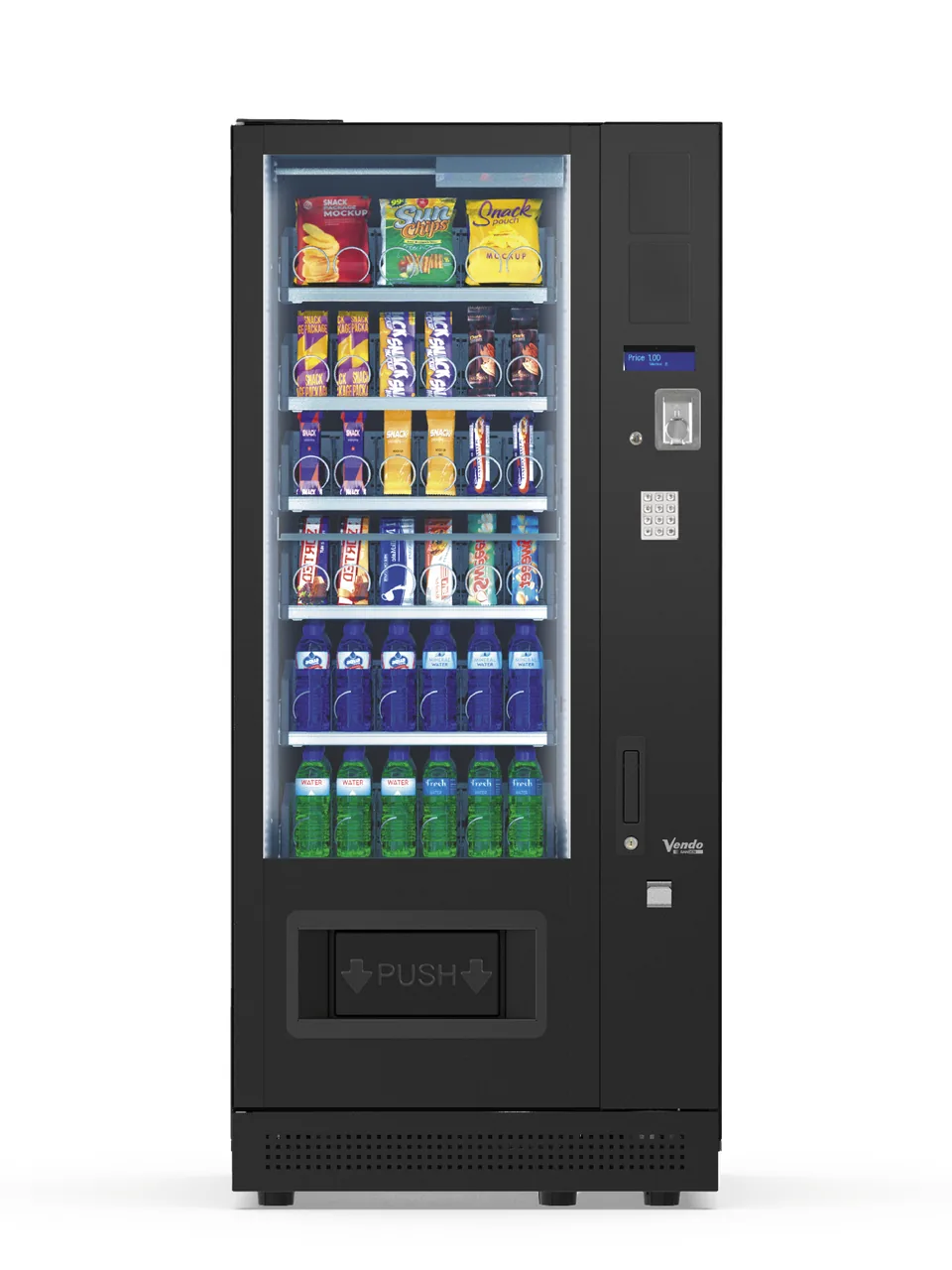 G-Snack Indoor Snackautomat mit 6 Auswahlen pro Etage