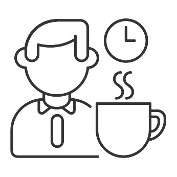 Kaffeegenuss und Snacks für Büros