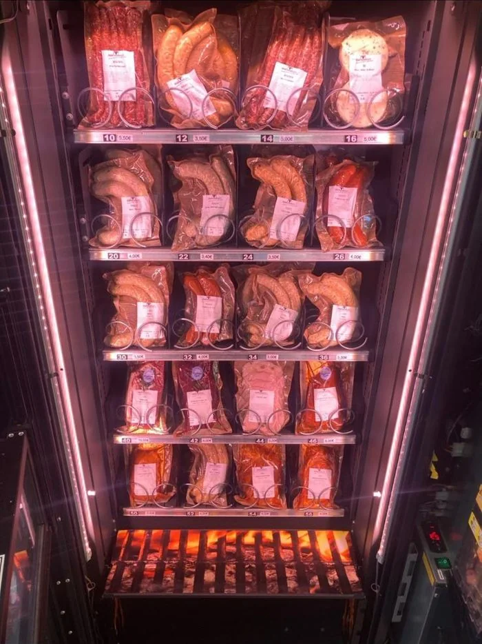 Grillfleischautomaten
